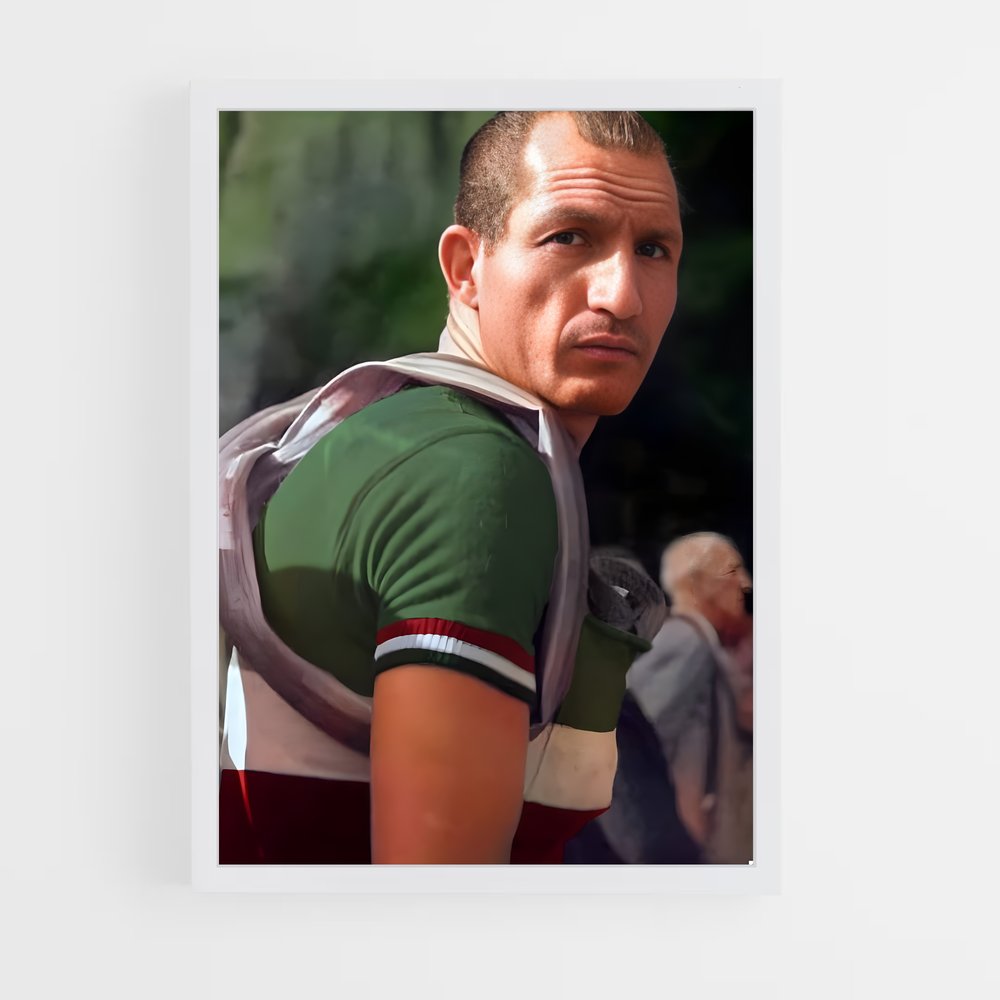 Poster L'Aventurier Gino – affiche Cyclisme (vue 3)